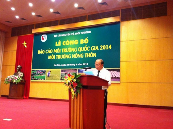 Lễ công bố Báo cáo môi trường quốc gia 2014