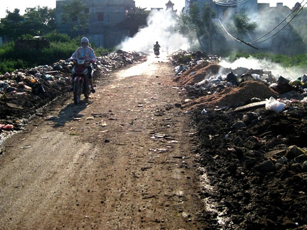 Có làng nghề ô nhiễm độc hại cao gấp 3.000 lần cho phép