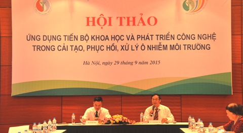 Tăng cường ứng dụng tiến bộ khoa học và phát triển công nghệ trong cải tạo, phục hồi và xử lý ô nhiễm môi trường