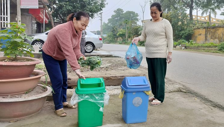 Vĩnh Phúc: Nhân rộng mô hình thí điểm phân loại rác thải tại nguồn